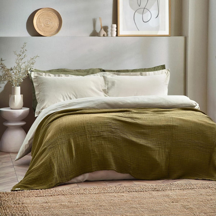 Yard Lark Cotton Muslin Throw 240 x 260 cm