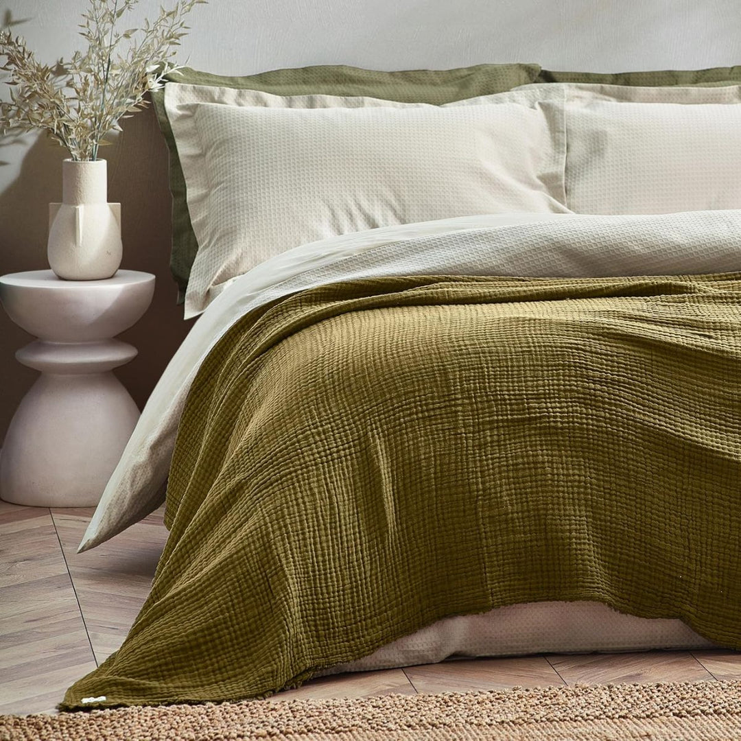 Yard Lark Cotton Muslin Throw 240 x 260 cm