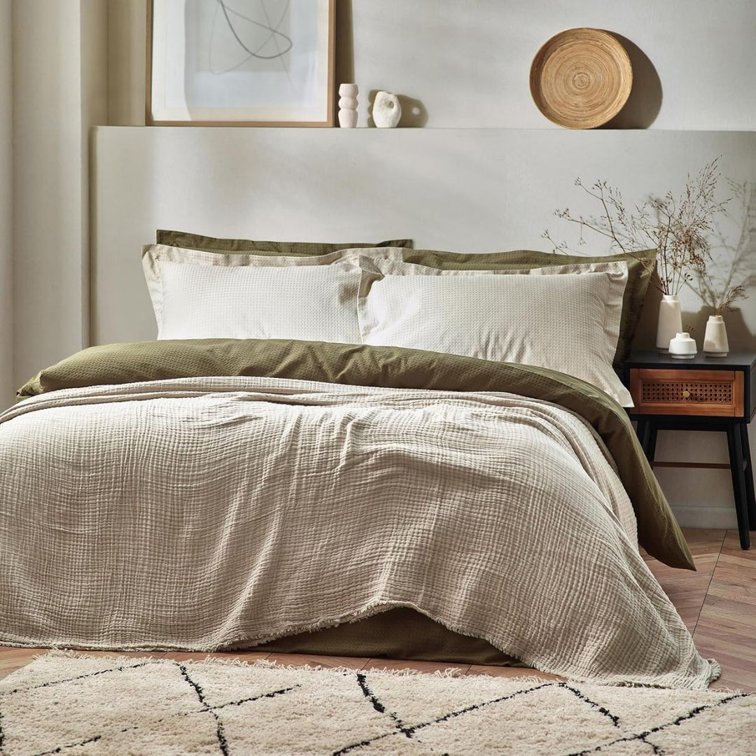 Yard Lark Cotton Muslin Throw 240 x 260 cm