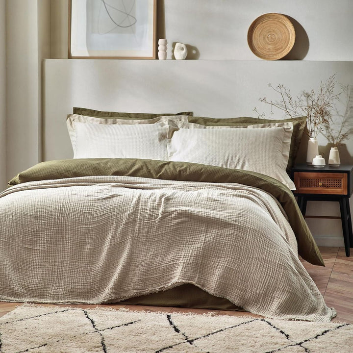 Yard Lark Cotton Muslin Throw 240 x 260 cm