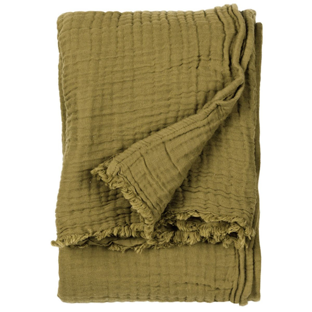 Yard Lark Muslin Cotton Throw 130 x 180cm
