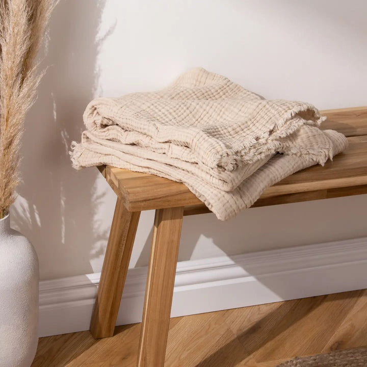 Yard Lark Muslin Cotton Throw 130 x 180cm