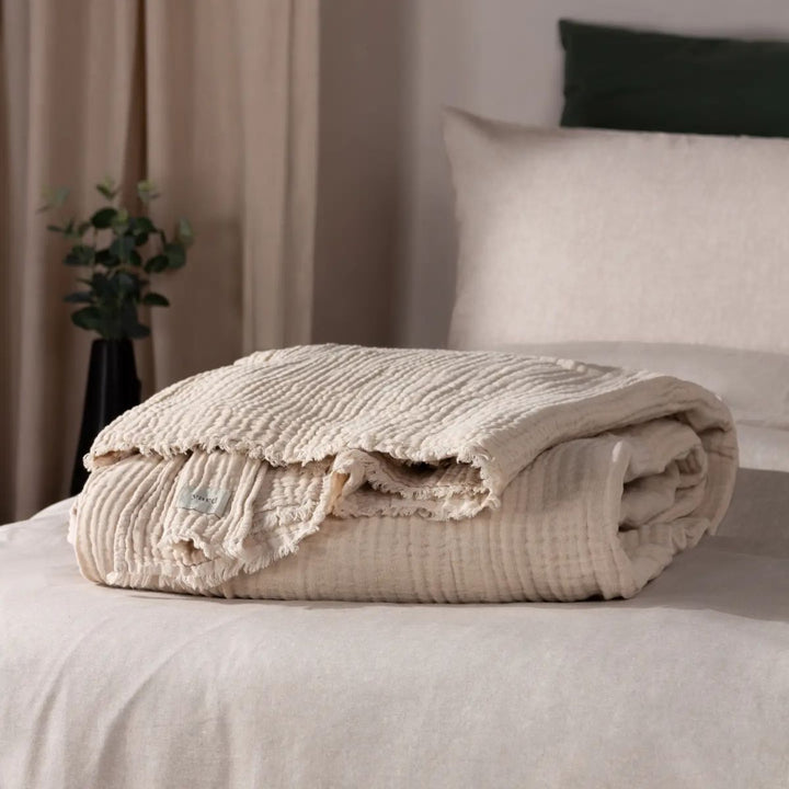 Yard Lark Muslin Cotton Throw 130 x 180cm