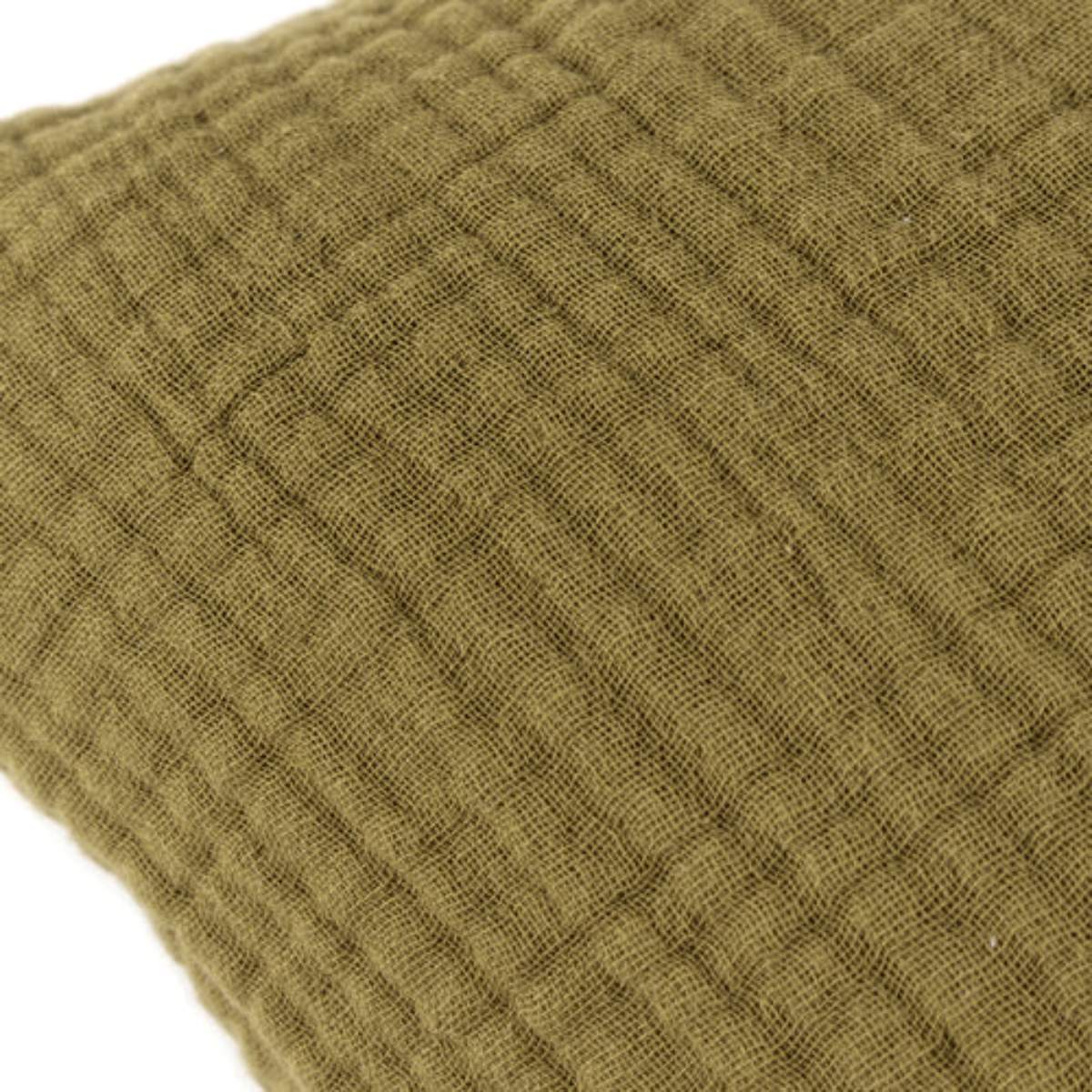 Furn Lark Muslin Crinkle Cotton Cushion