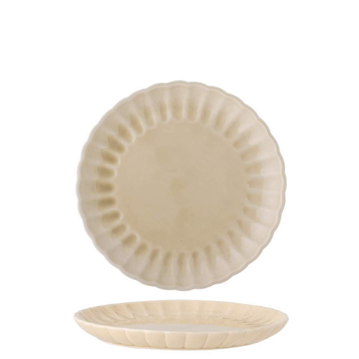Bloomingville Latina Plate, Nature, Stoneware