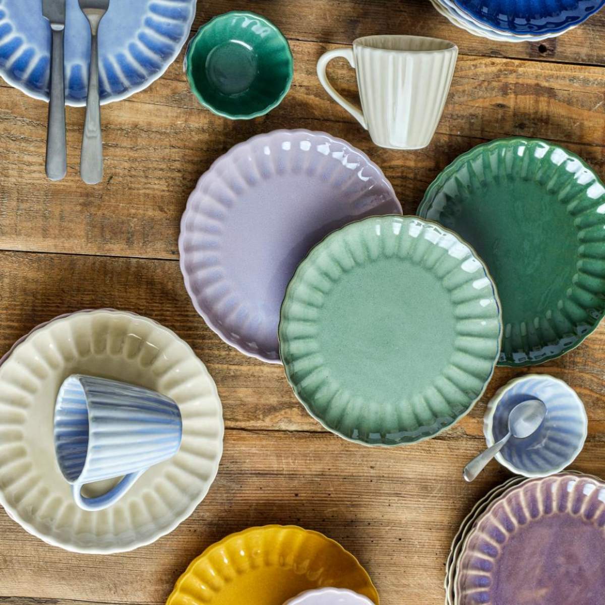 Bloomingville Latina Plate, Nature, Stoneware
