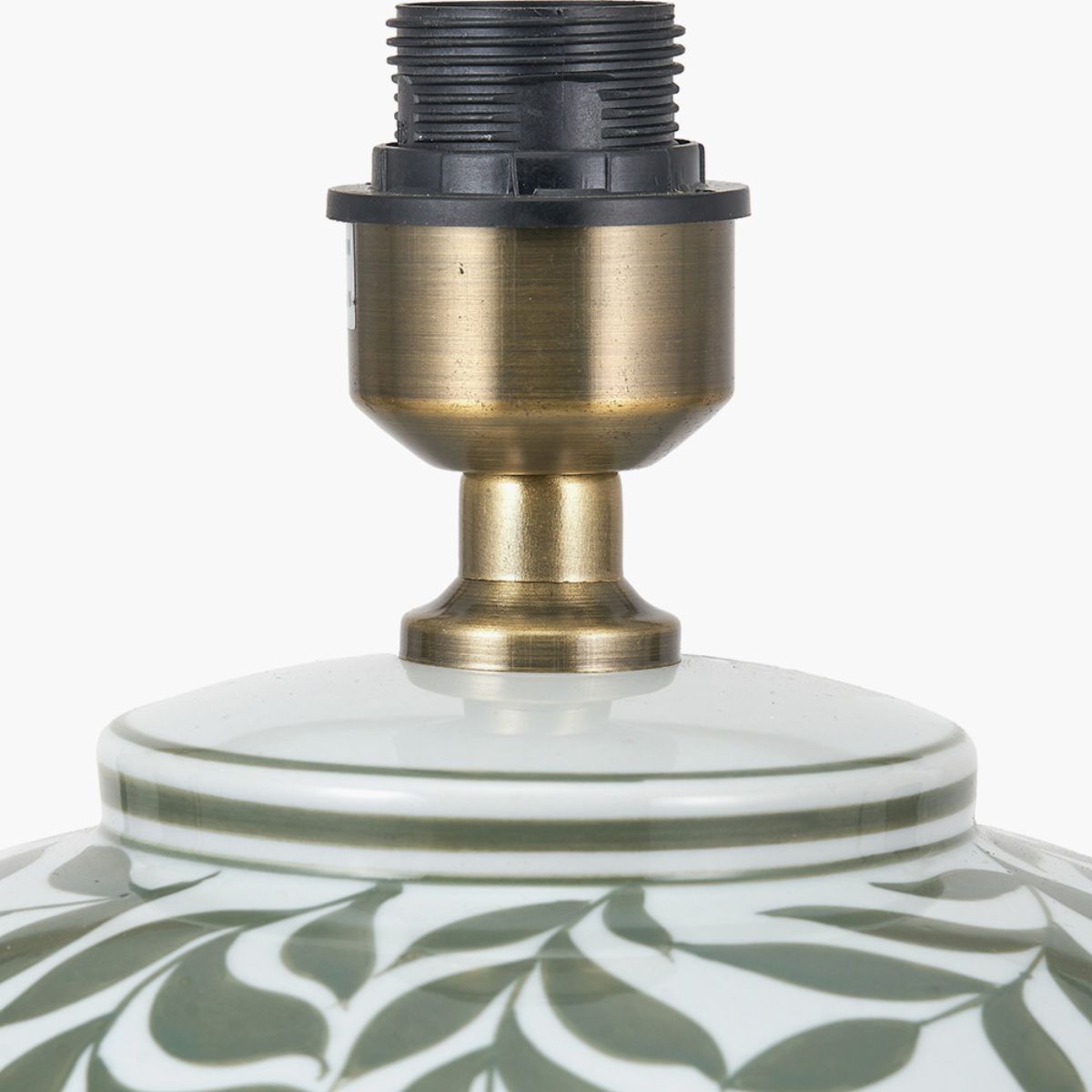 Pacific Lifestyle Laurel Olive Leaf Ceramic Table Lamp Base