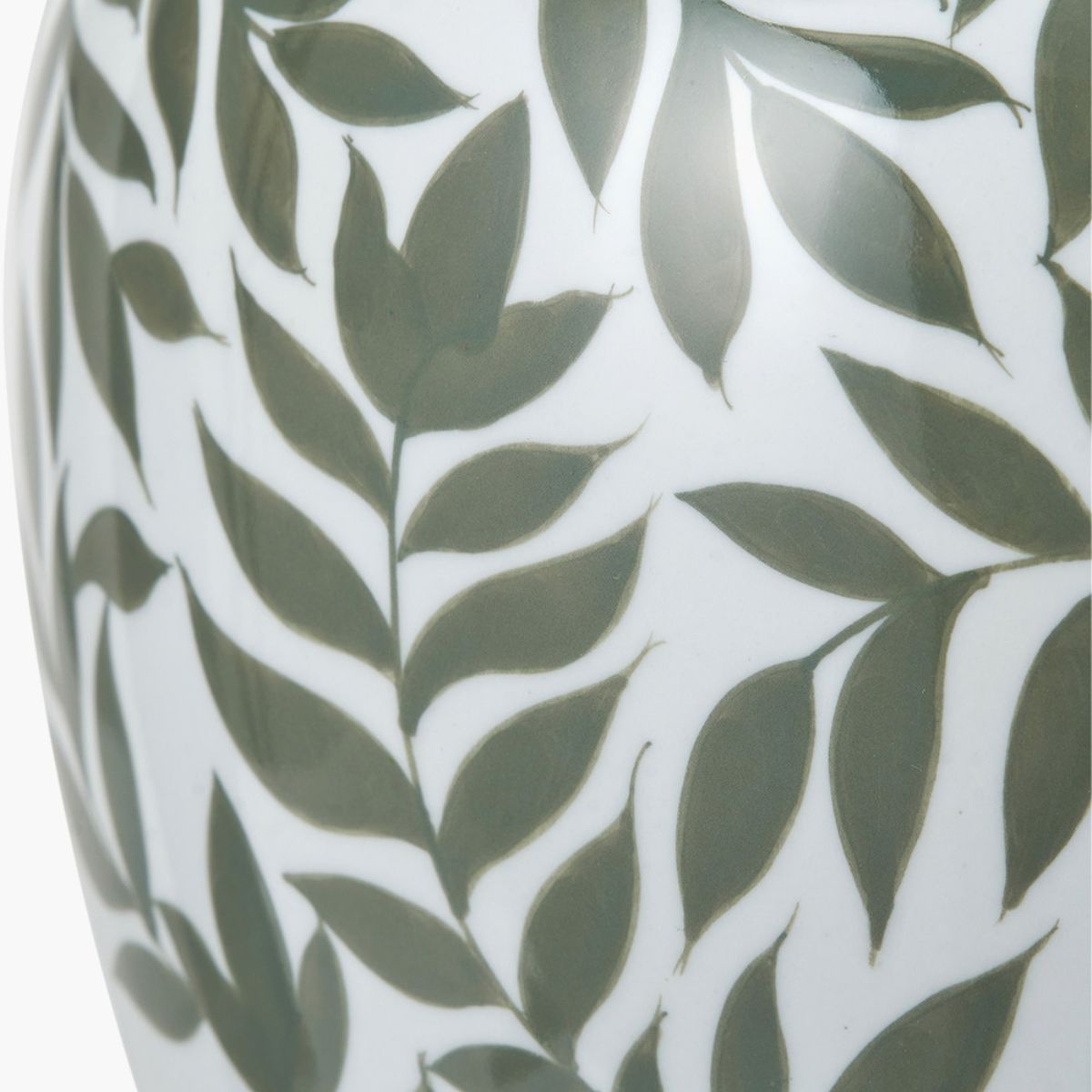 Pacific Lifestyle Laurel Olive Leaf Ceramic Table Lamp Base