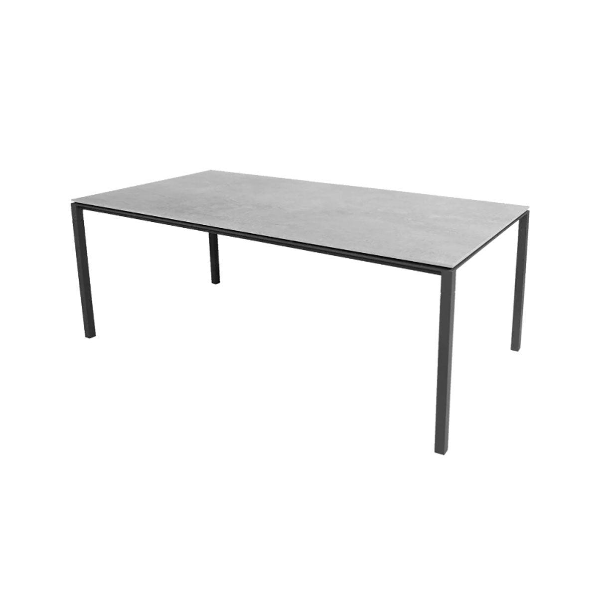 Cane-line Pure dining table, 200x100 cm