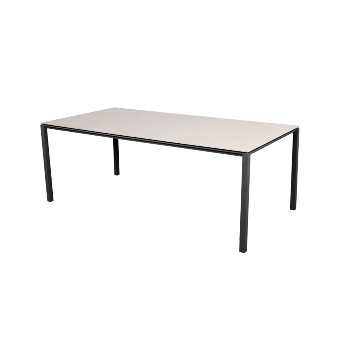 Cane-line Pure dining table, 200x100 cm