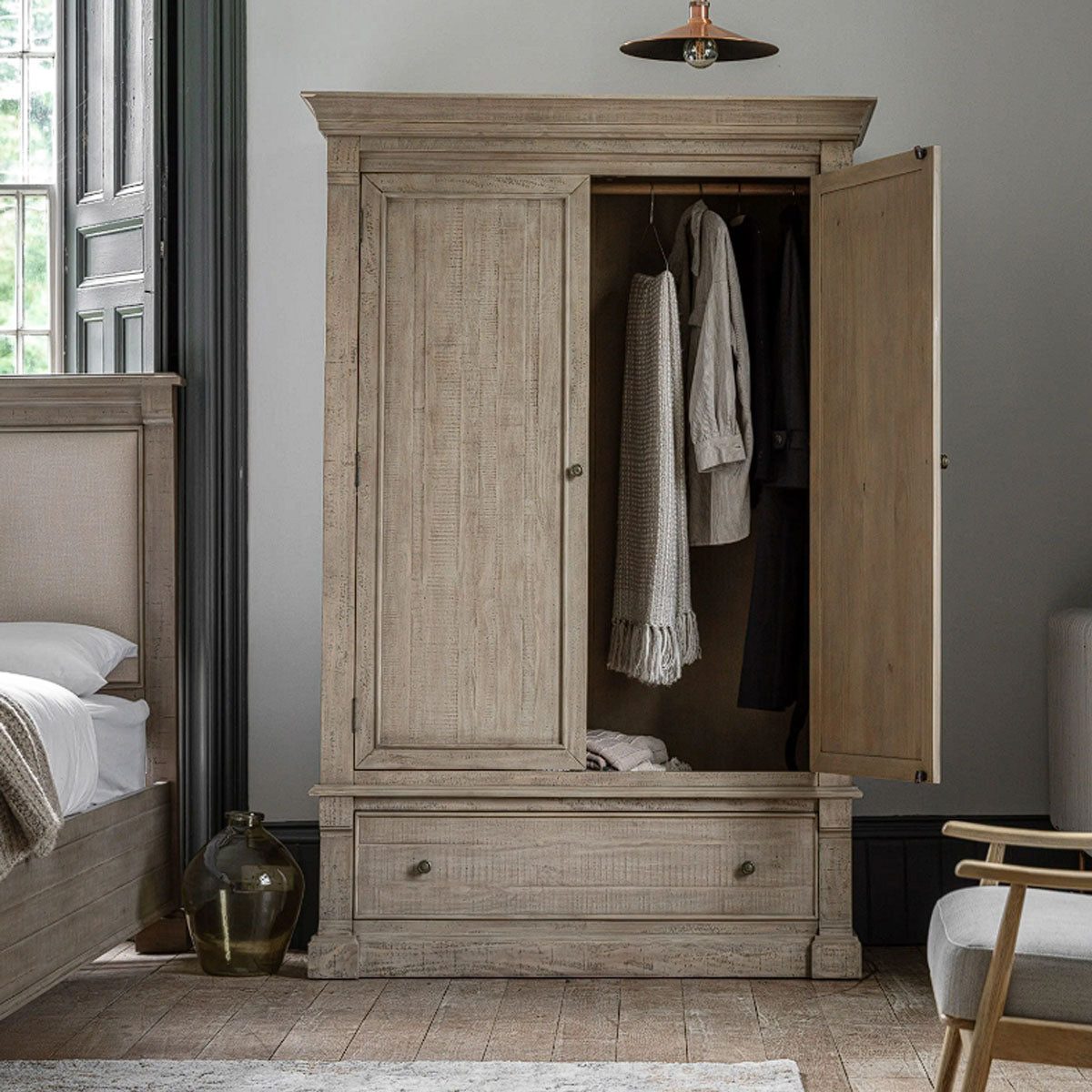 Gallery Direct Vancouver 2 Door Wardrobe