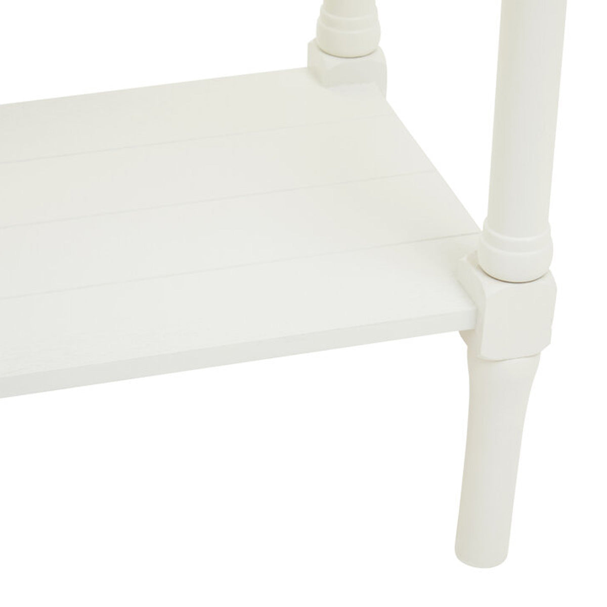 Beaumonde Home Heritage 2 Drawer Ivory Console Table