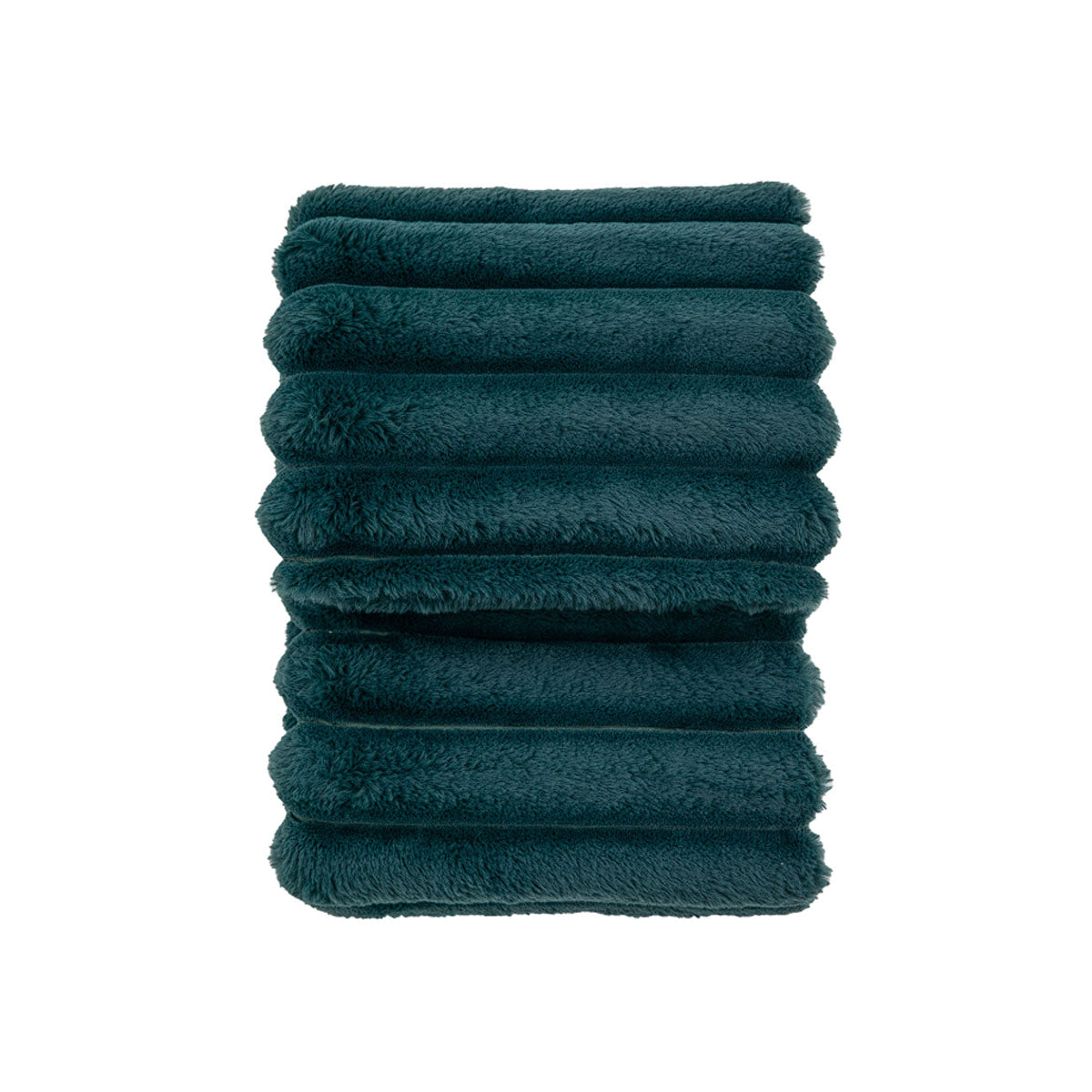 Gallery Direct Ribbed Faux Fur Throw