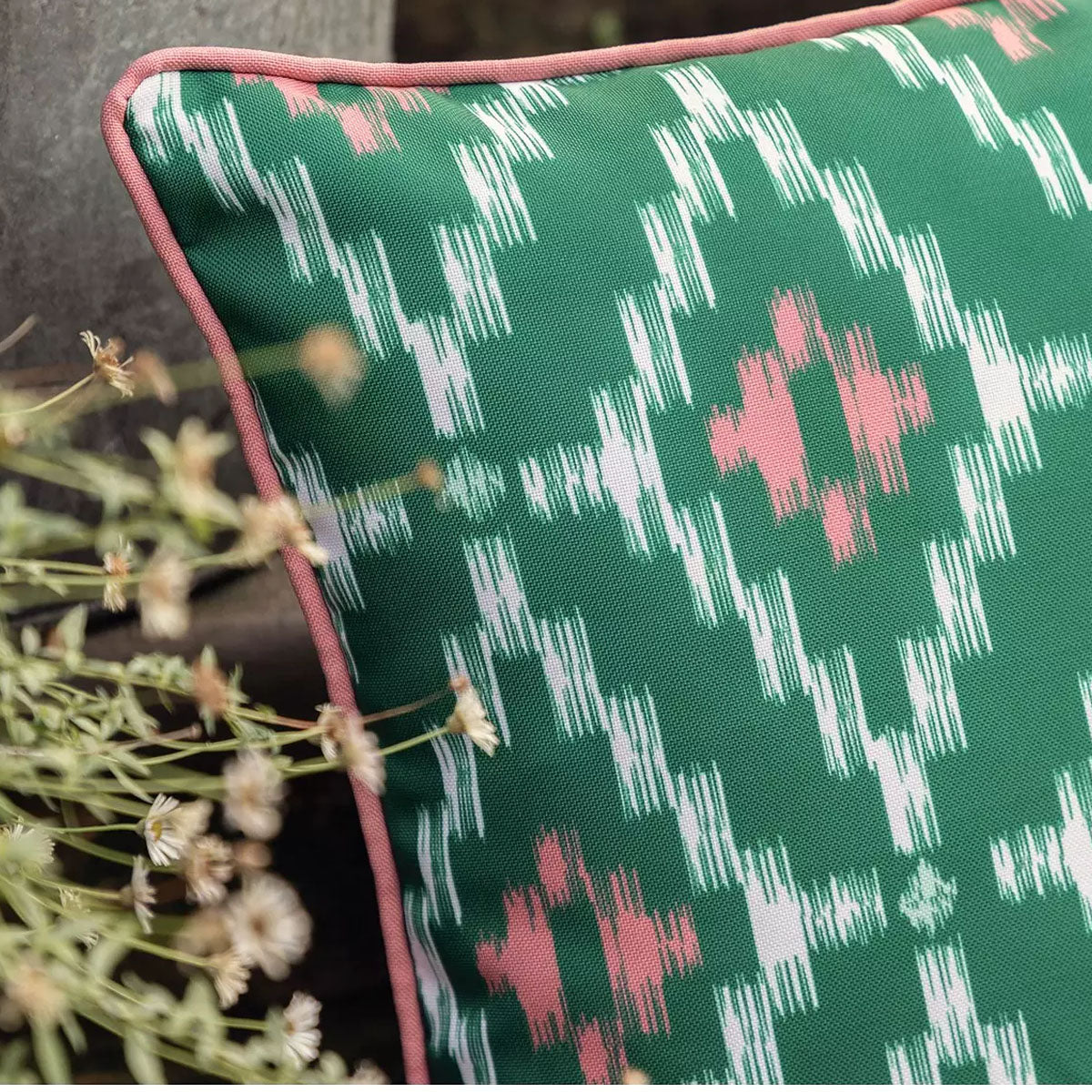 Gallery Direct Aroha Geo Printed Cushion