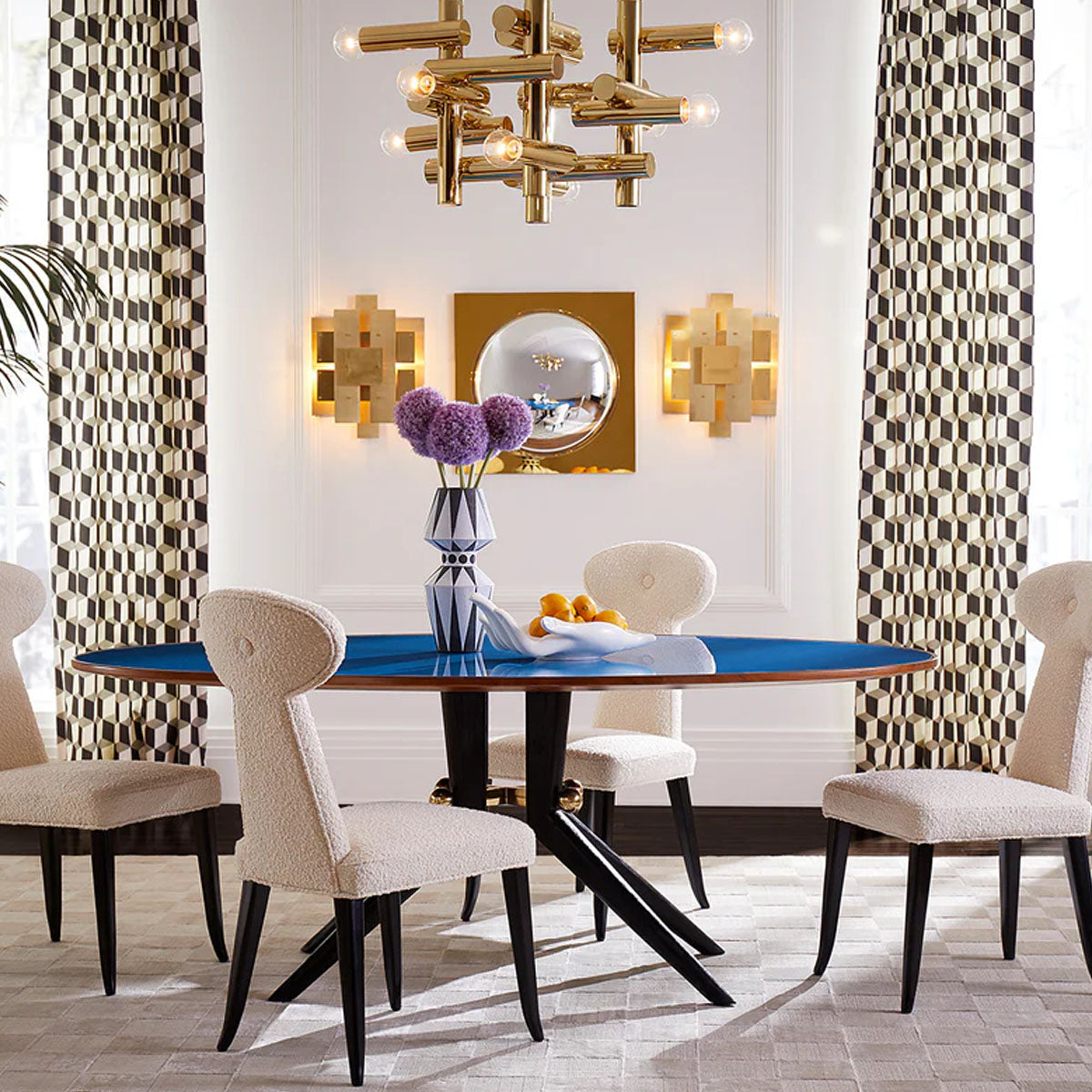 Jonathan Adler Globo Convex Mirror