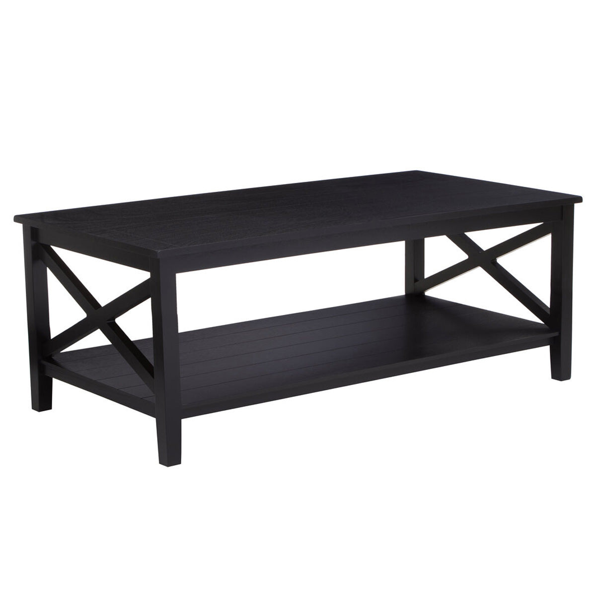 Beaumonde Home Heritage Black Wood Coffee Table