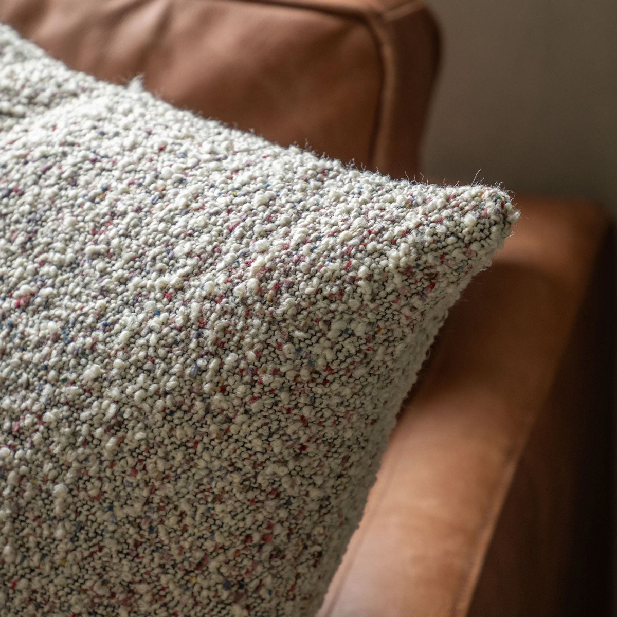 Gallery Direct Boucle Knife Edge Cushion