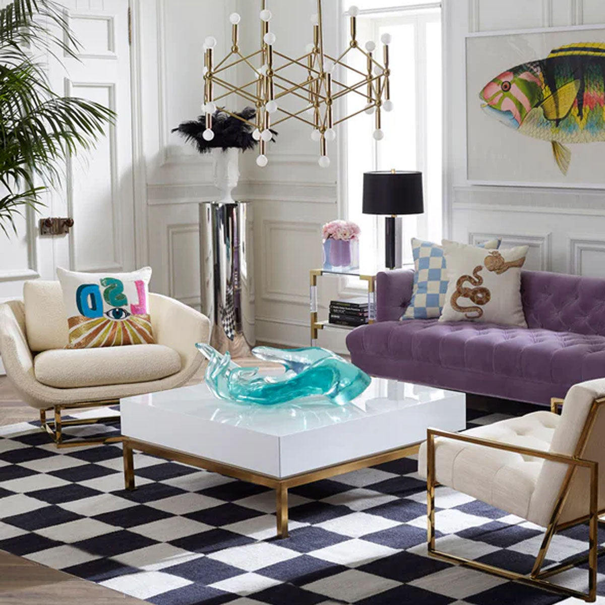 Jonathan Adler Alphaville Pedestal