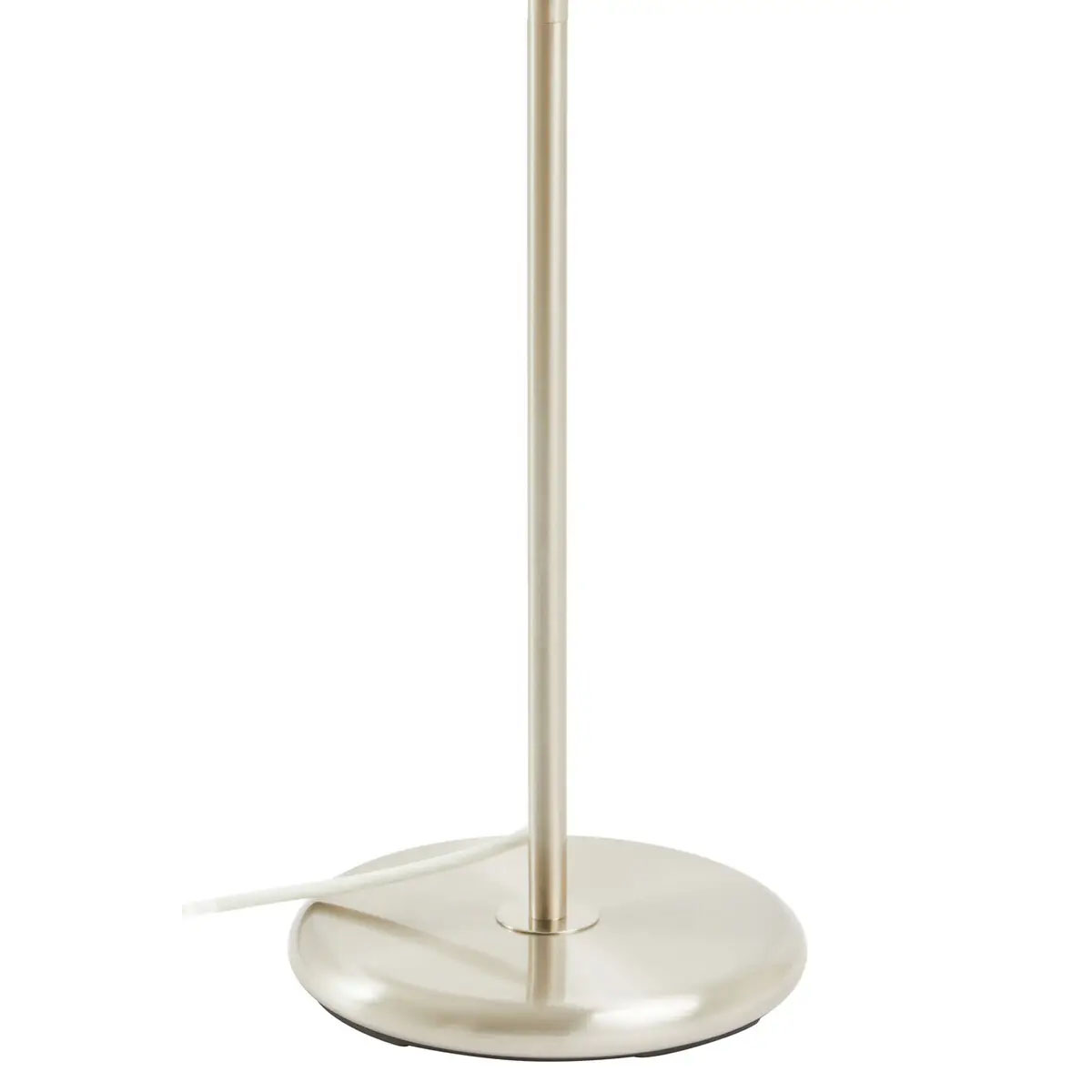 Beaumonde Home Forma Cream Waffle Effect Shade Floor Lamp