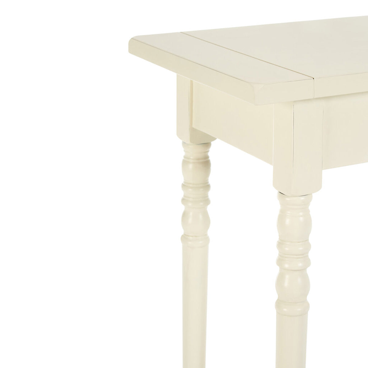 Beaumonde Home Heritage 2 Drawers White Console Table