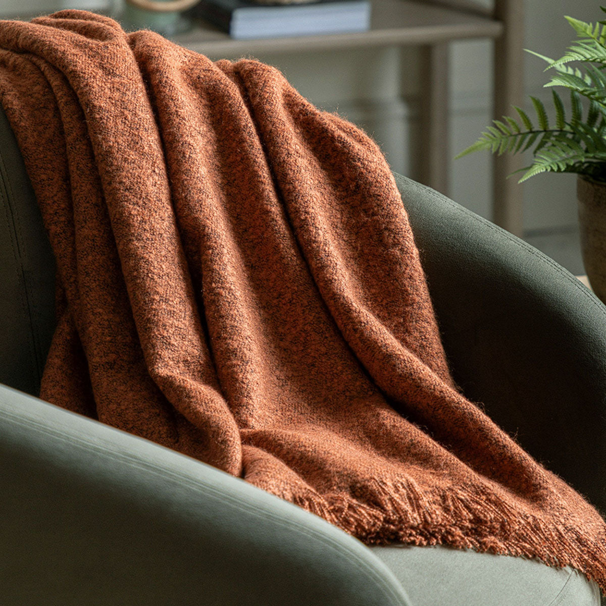 Gallery Direct Melange Acrylic Throw