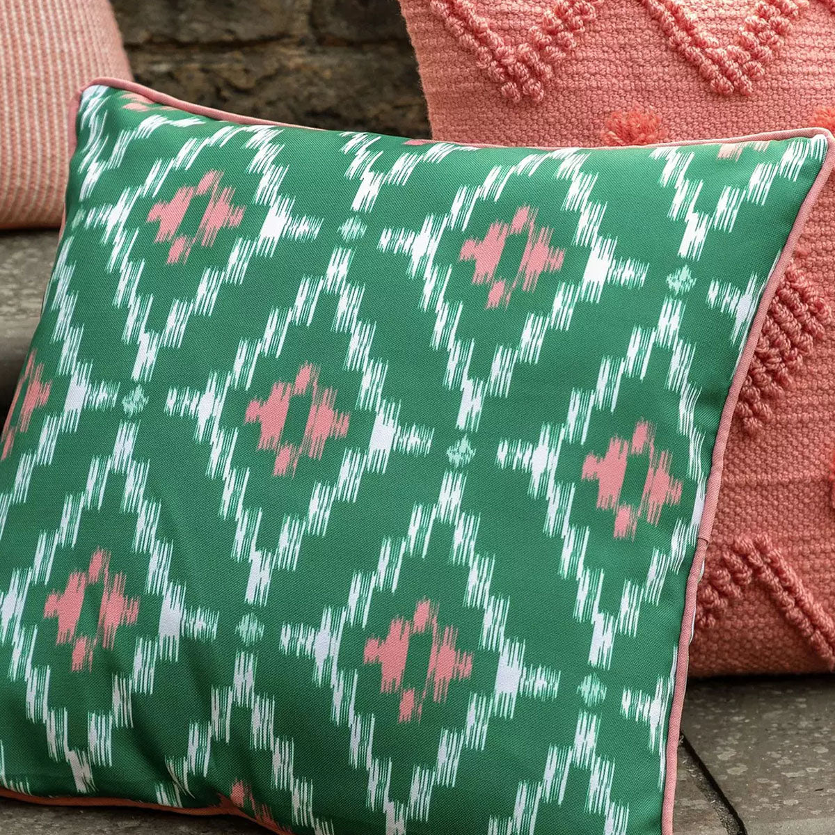 Gallery Direct Aroha Geo Printed Cushion