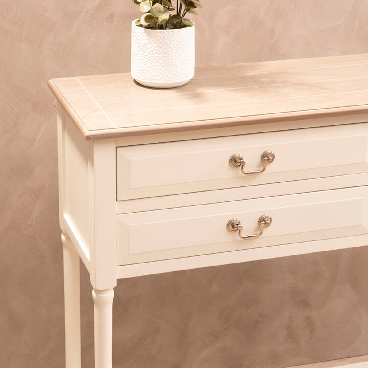 Beaumonde Home Heritage 4 Drawer Console Table