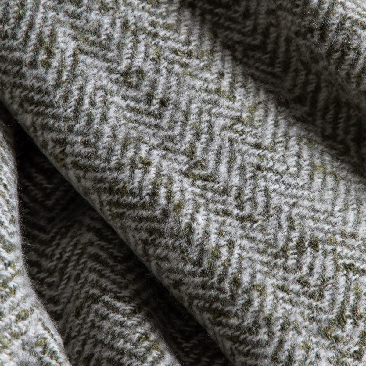 Gallery Direct Herringbone Faux Mohair Throw