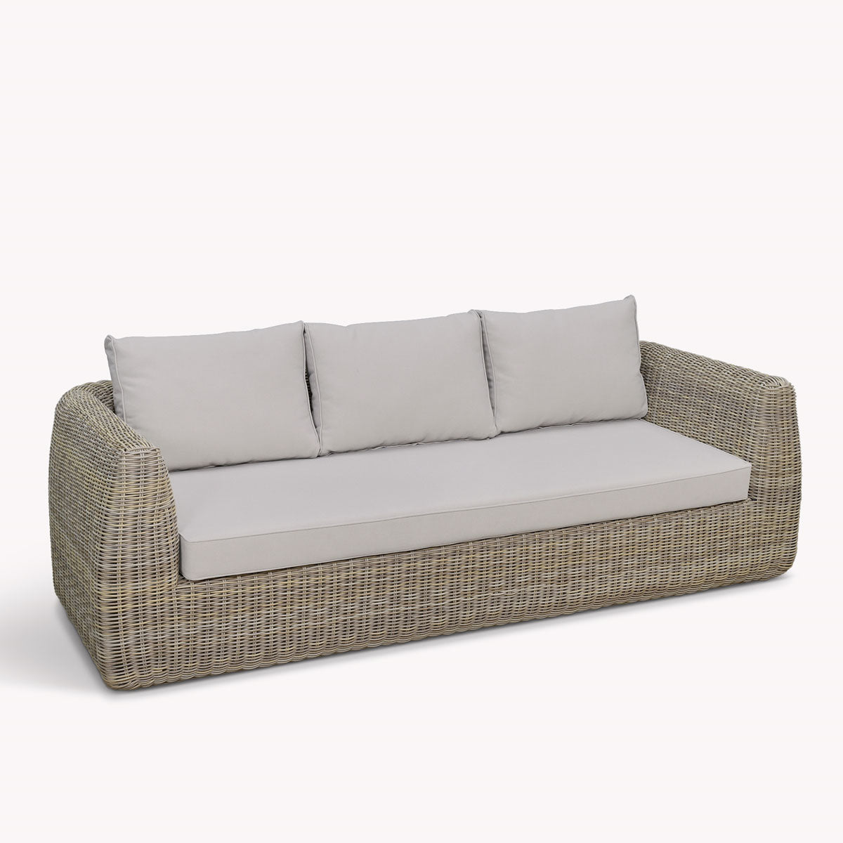 Garden Trading Skala 3 Seater Sofa Light Rattan