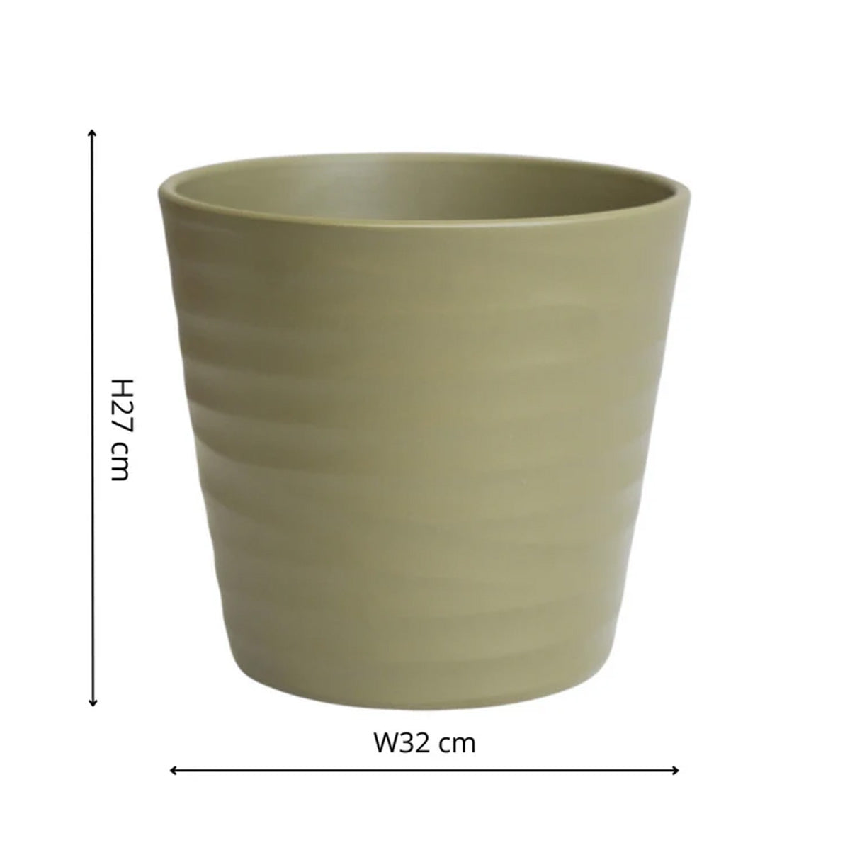 Ivyline Oslo Cotton Taper Planter