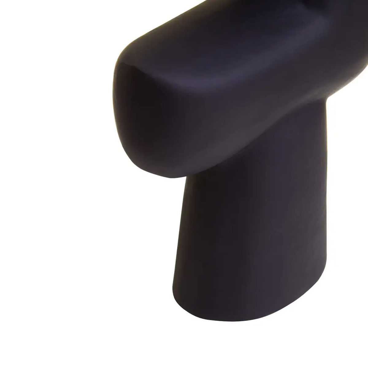 Beaumonde Home Hapax Abstract Small Black Vase