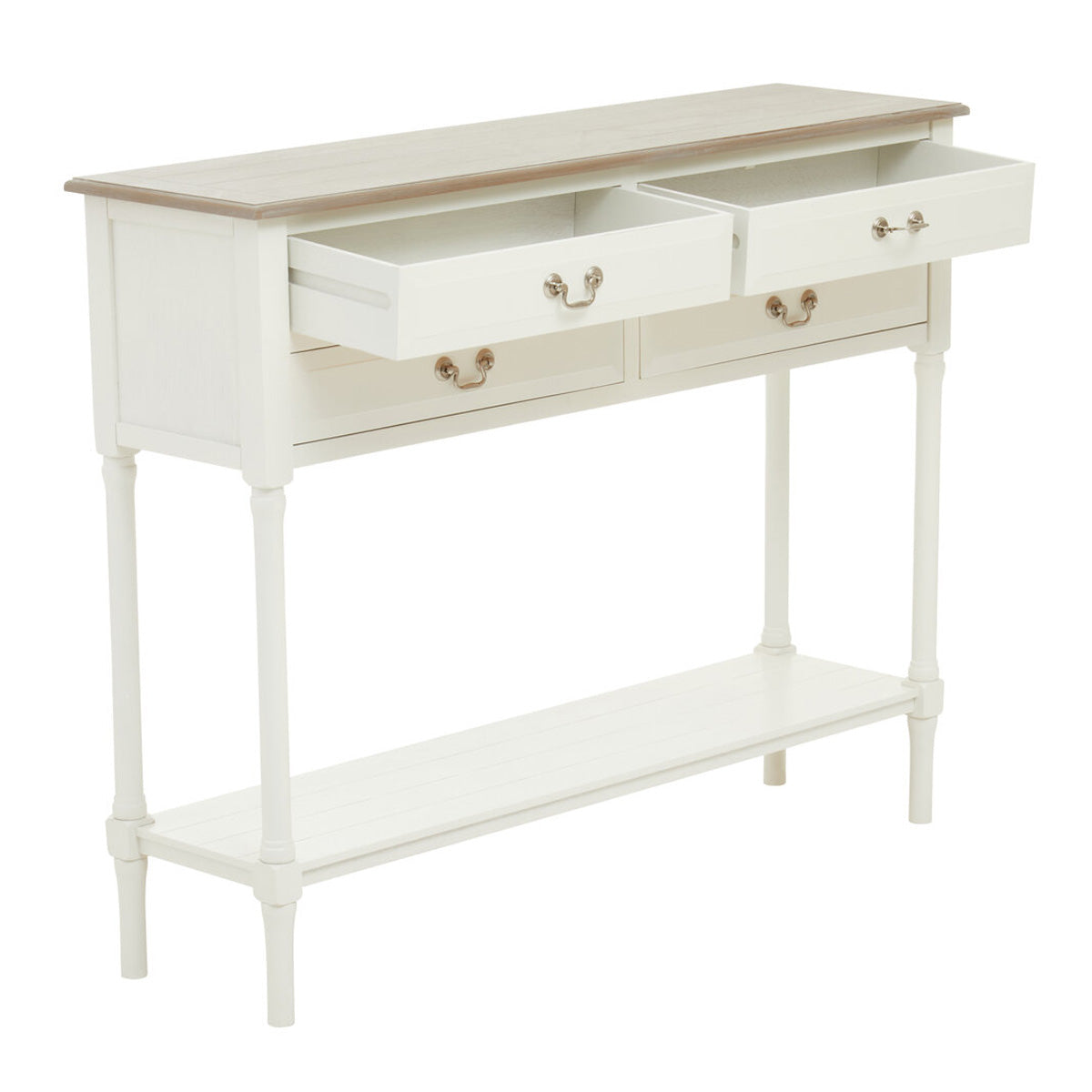 Beaumonde Home Heritage 4 Drawer Console Table