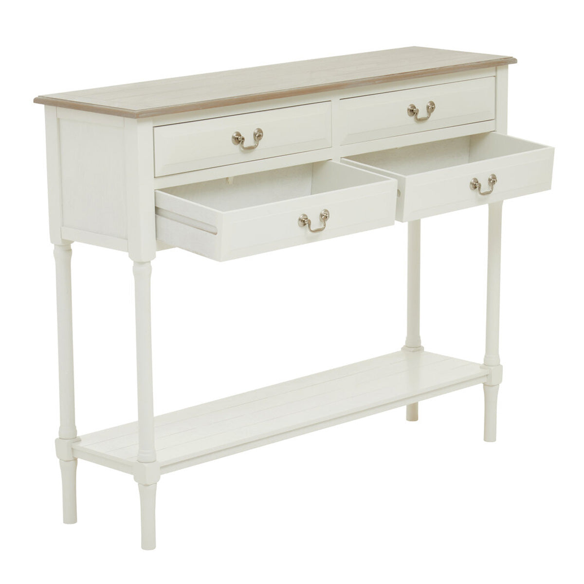 Beaumonde Home Heritage 4 Drawer Console Table