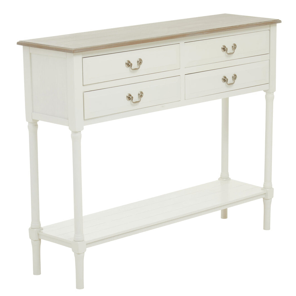 Beaumonde Home Heritage 4 Drawer Console Table