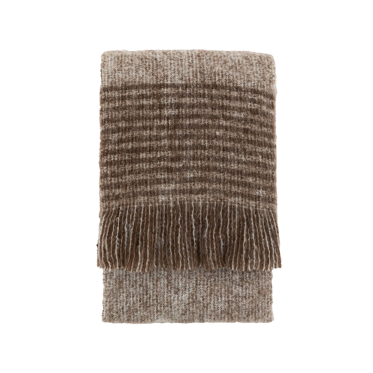 Gallery Direct Faux Mohair Fringe Throw