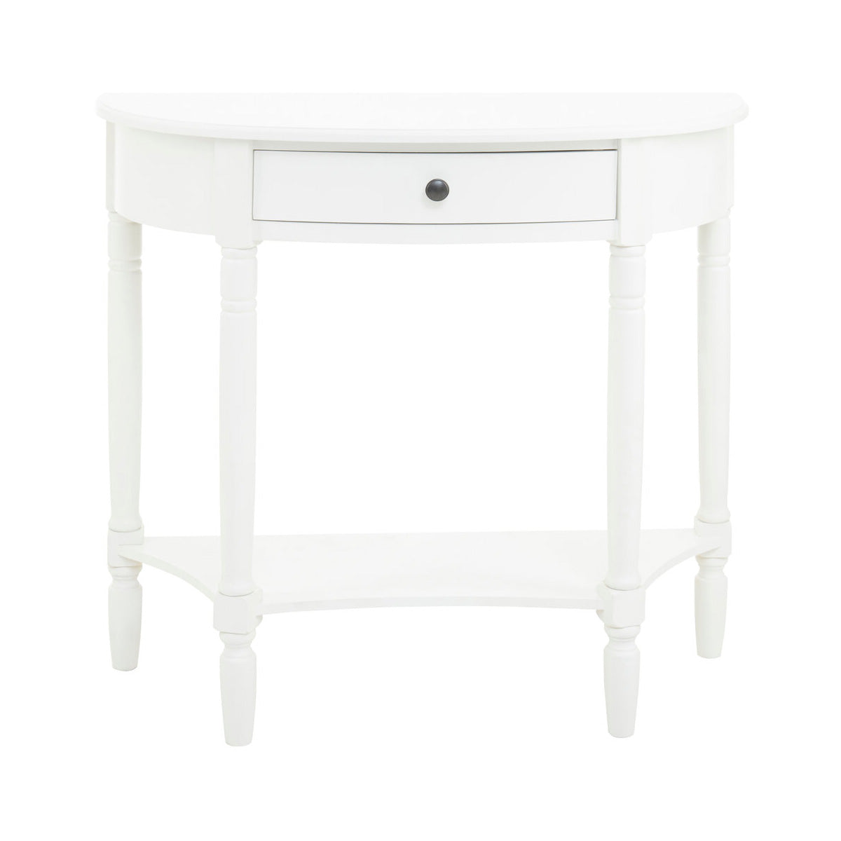 Beaumonde Home Heritage Semi Circle One Drawer Console Table