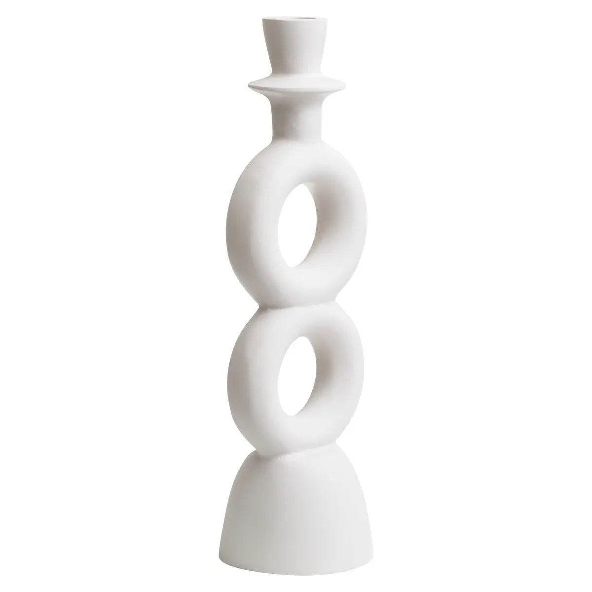 Beaumonde Home Hapax Large Cream Candle Holder