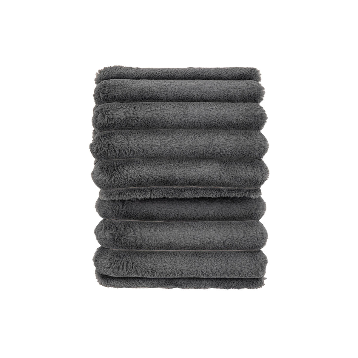 Gallery Direct Ribbed Faux Fur Throw