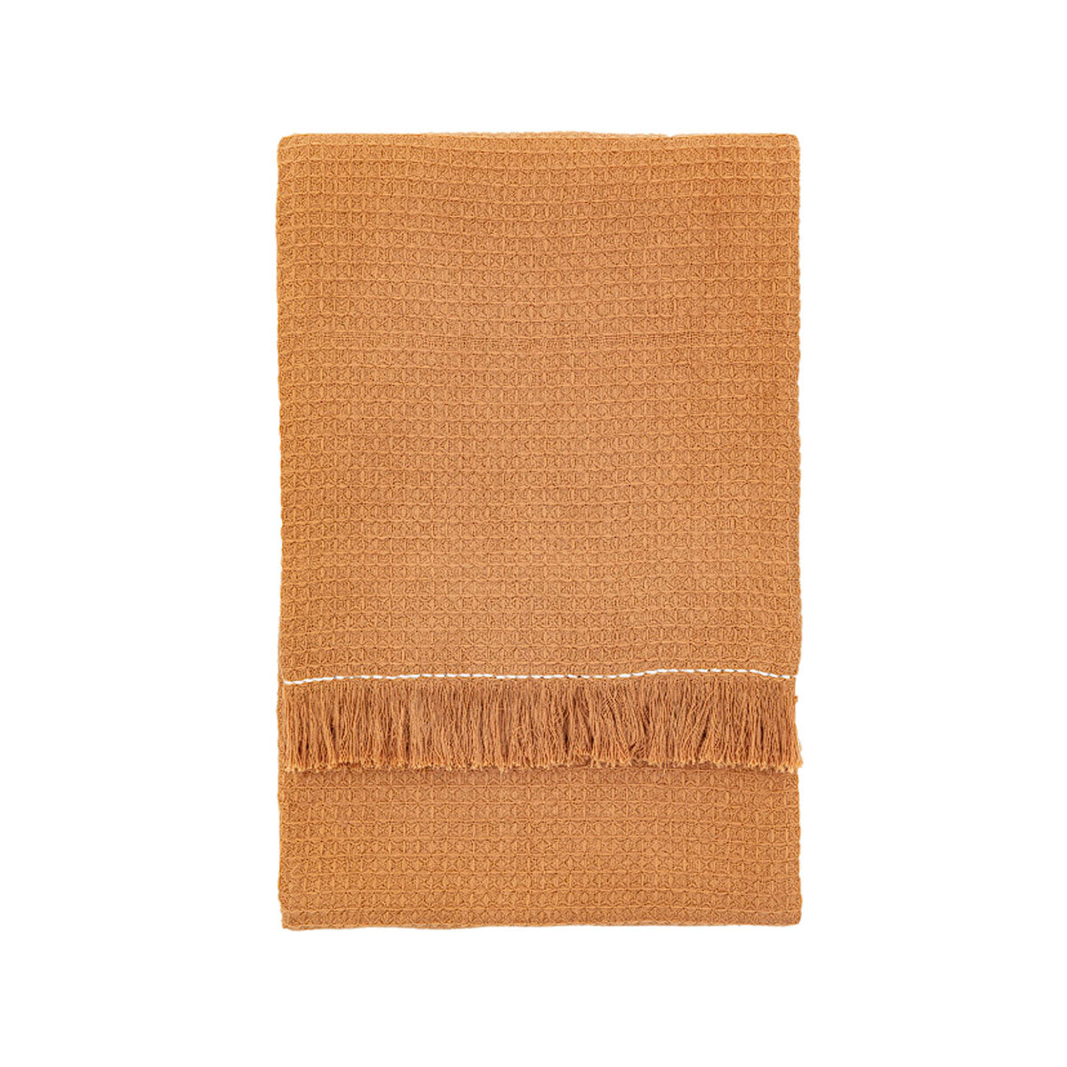 Gallery Direct Stitched Border Waffle Throw