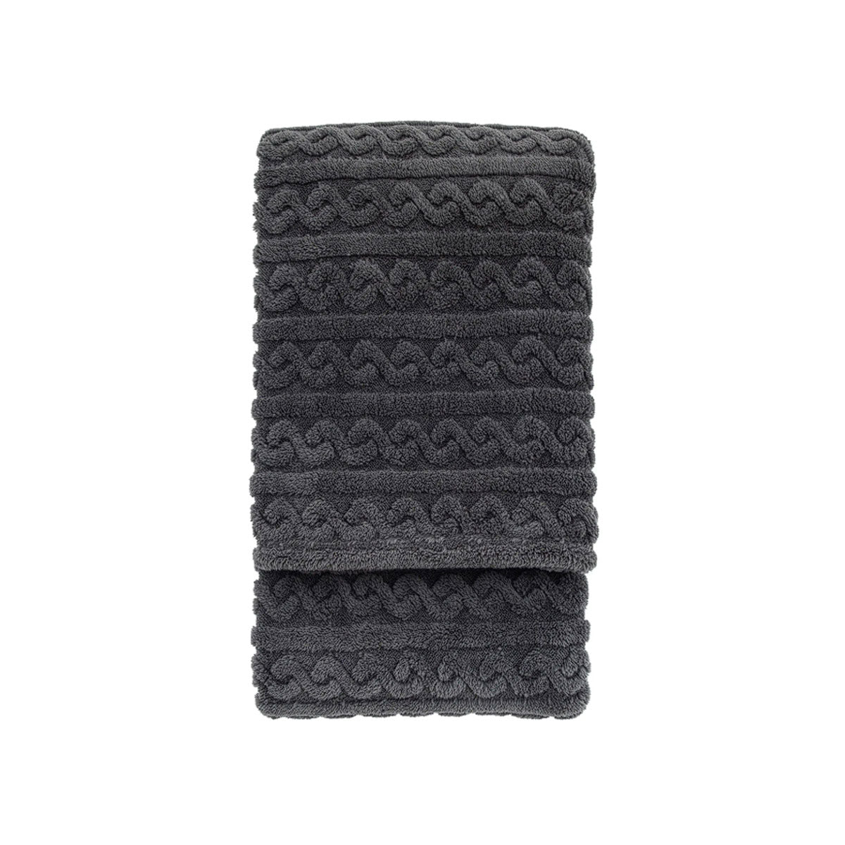 Gallery Direct Textures Twist Knit Grey 130x170cm