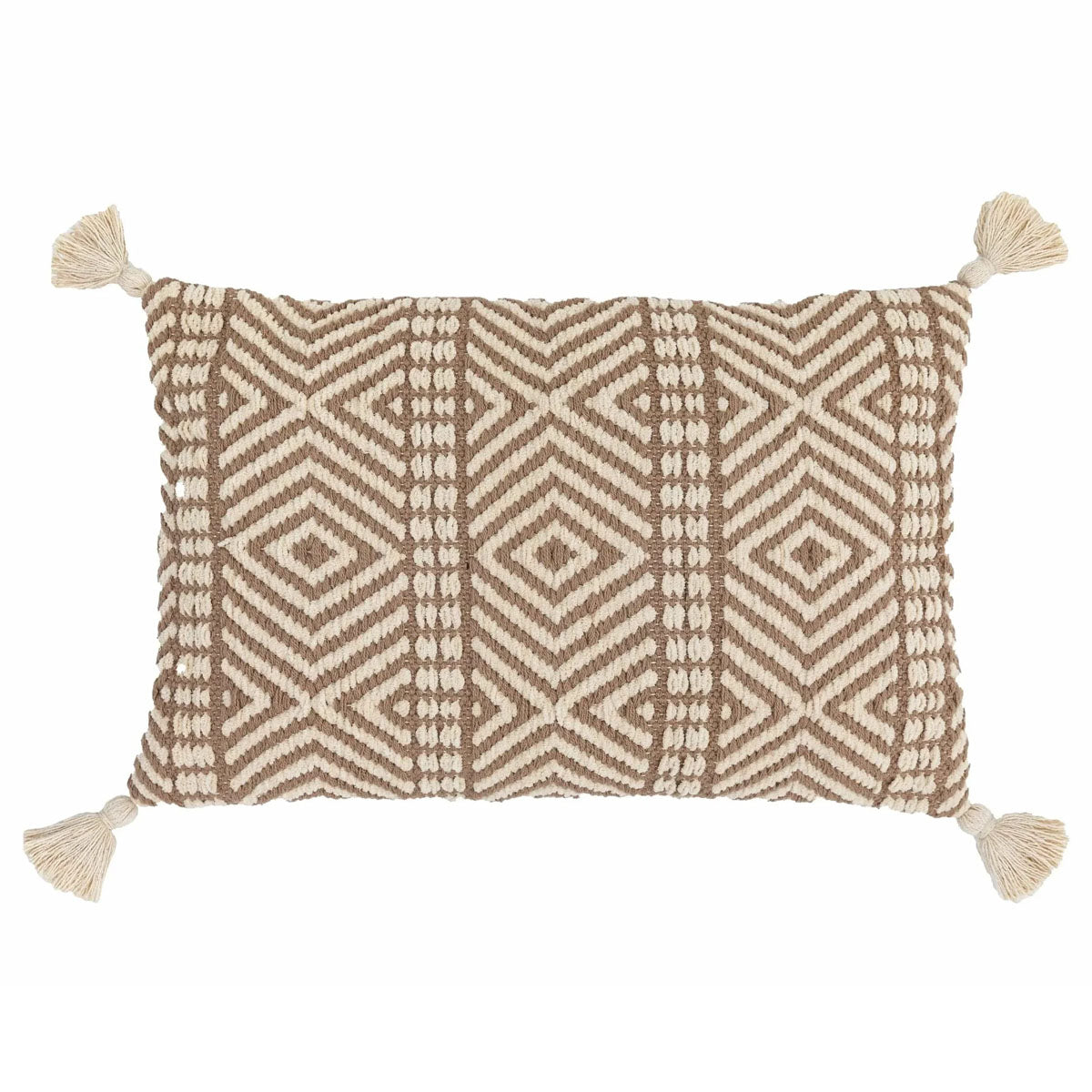 Gallery Direct Thea Woven Cushion Cream