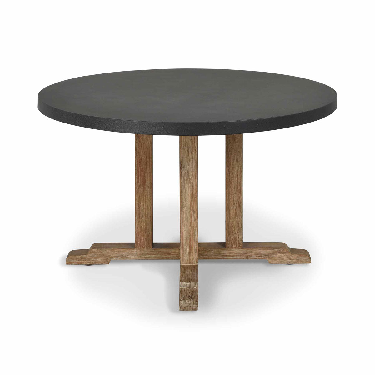 Garden Trading Burcot Round Dining Table Medium Slate Grey