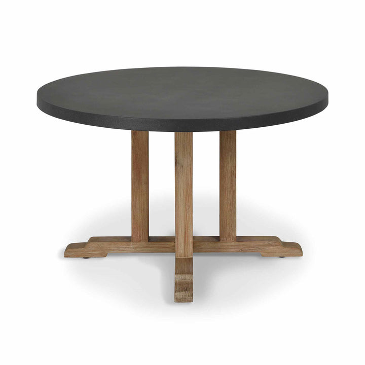 Garden Trading Burcot Round Dining Table Medium Slate Grey