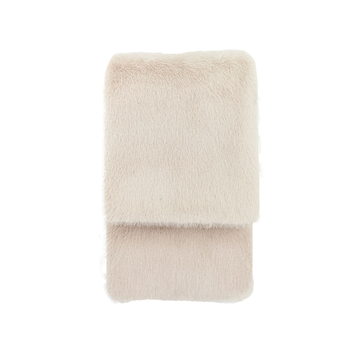 Gallery Direct Maple Faux Fur Throw