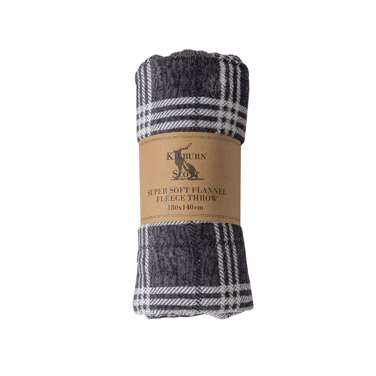Gallery Direct Checkmate Rolled Fleece