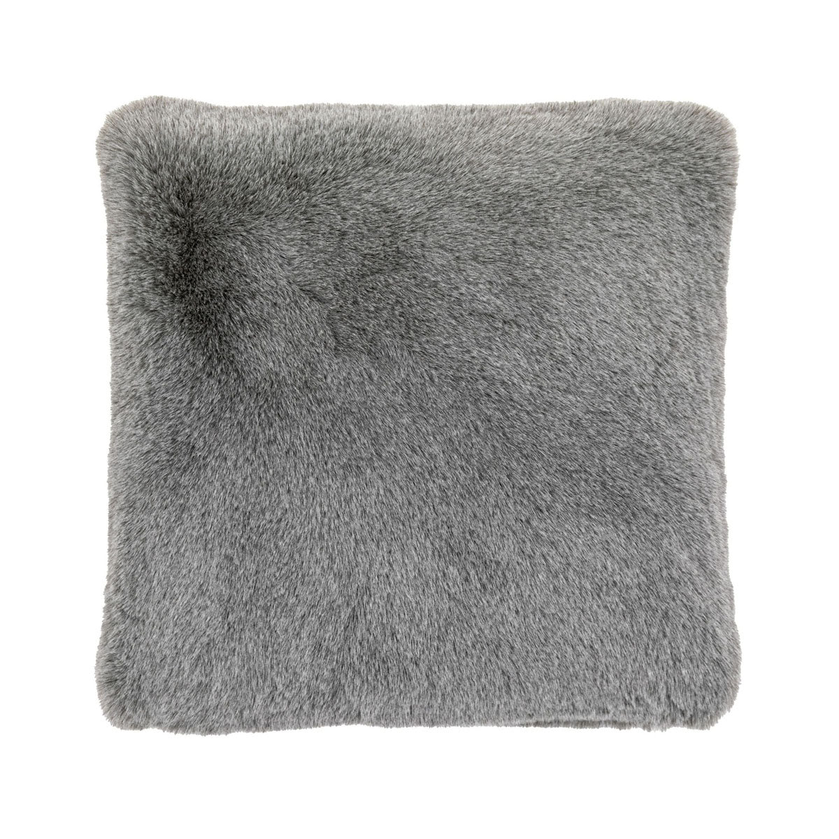 Gallery Direct Roscose Faux Fur Cushion Grey