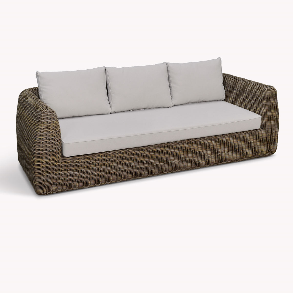Garden Trading Skala 3 Seater Sofa Dark Rattan