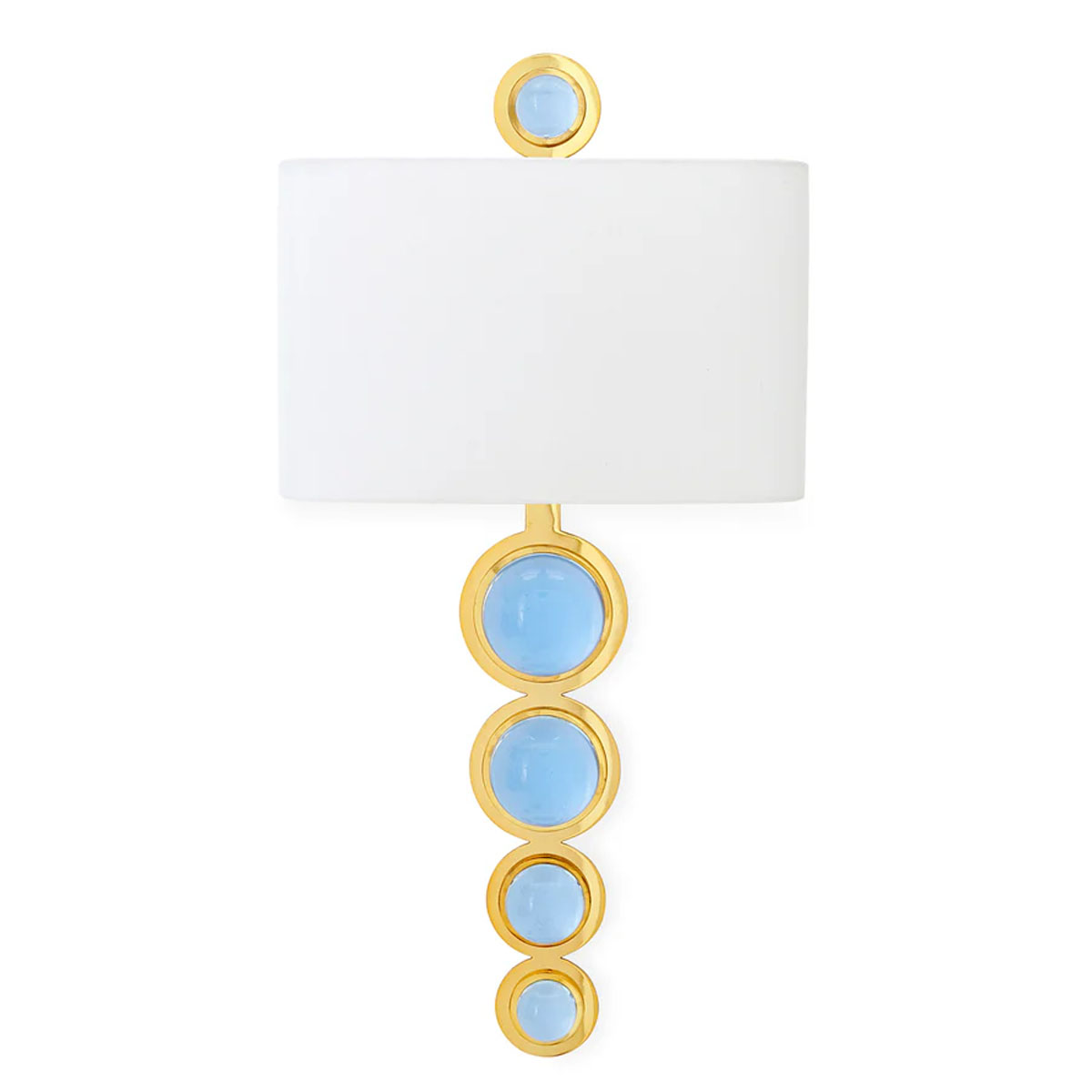 Jonathan Adler Globo Sconce - White Shade