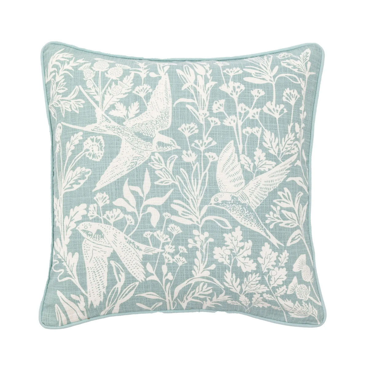 Gallery Direct Rosley Birds Cushion Duck Egg