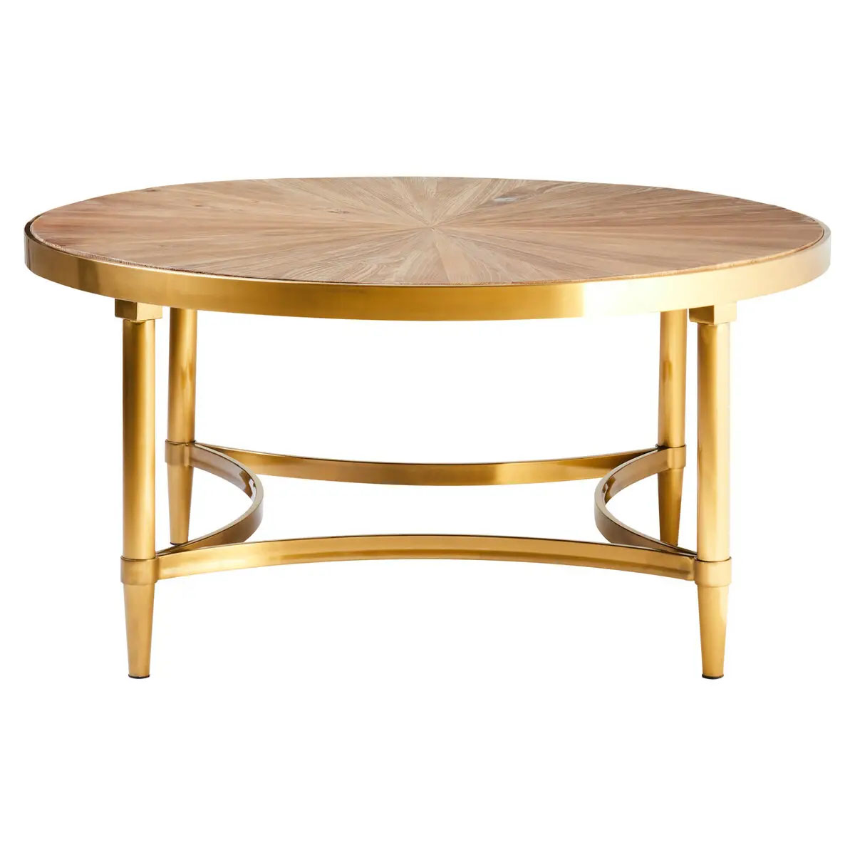 Beaumonde Home Jana Coffee Table With Curved Frame